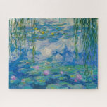 Wasserlilien von Claude Monet Puzzle<br><div class="desc">Claude Monet - Wasserlilien,  1916-1919. Oscar-Claude Monet (1840-1926) war ein französischer Maler und Gründer impressionistischen Gemäldes,  der als wichtiger Vorläufer des Modernismus angesehen wird,  insbesondere in seinen Versuchen,  die Natur so zu malen,  wie er sie wahrnahm.</div>