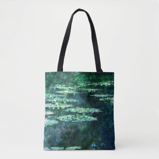 Wasserlilien von Claude Monet Tasche (Vorderseite)