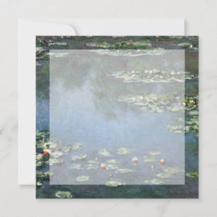 Wasserlilien von Claude Monet, Vintage Blume