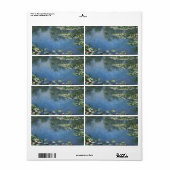 Wasserlilien von Claude Monet, Vintage Blume (Vorne)