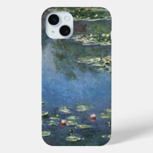 Wasserlilien von Claude Monet, Vintage Blume iPhone 15 Mini Hülle
