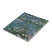 Wasserlilien von Claude Monet, Vintage Blume Fliese (Seite)