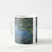 Wasserlilien von Claude Monet, Vintage Blume Kaffeetasse (Vorderseite Links)