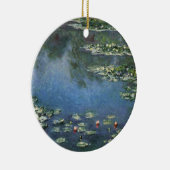 Wasserlilien von Claude Monet, Vintage Blume Keramikornament (Rechts)