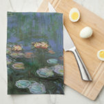 Wasserlilien von Claude Monet, Vintage Blume Küchentuch<br><div class="desc">Wasserlilien (1916) von Claude Monet. Water Lilies ist ein Vintager Impressionismus schöne Kunst Blumenbild. Monets Blumengarten im Frühjahr in Giverny, Frankreich. Diese Landschaft ist eine von vielen Variationen von Wasserliliengemälden, die Monet von seinem Teich gemalt hat. Über den Künstler: Claude Monet (1840-1926) war Gründer der französischen impressionistischen Malerei, wobei die...</div>