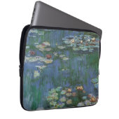 Wasserlilien von Claude Monet, Vintage Blume Laptopschutzhülle (Vorne Rechts)