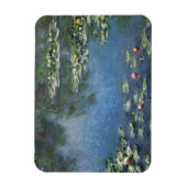 Wasserlilien von Claude Monet, Vintage Blume Magnet (Vertikal)