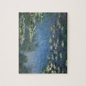 Wasserlilien von Claude Monet, Vintage Blume Puzzle (Vertikal)