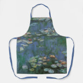 Wasserlilien von Claude Monet, Vintage Blume Schürze (Vorderseite)