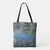 Wasserlilien von Claude Monet, Vintage Blume Tasche (Rückseite)