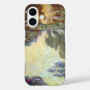 Wasserlilien von Claude Monet, Vintage Kunst iPhone 16 Hülle