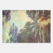 Wasserlilien von Claude Monet, Vintage Kunst Geschenkpapier Set (Vorderseite 2)