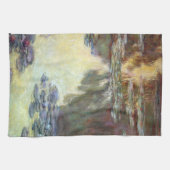 Wasserlilien von Claude Monet, Vintage Kunst Geschirrtuch (Horizontal)