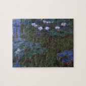 Wasserlilien von Claude Monet, Vintage Kunst Puzzle (Horizontal)