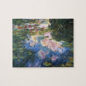 Wasserlilien von Claude Monet, Vintage Kunst Puzzle (Horizontal)