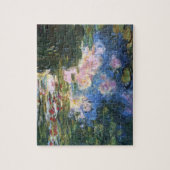 Wasserlilien von Claude Monet, Vintage Kunst Puzzle (Vertikal)