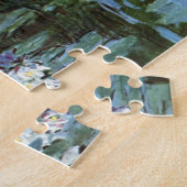 Wasserlilien von Claude Monet, Vintage Kunst Puzzle (Seite)