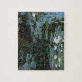 Wasserlilien von Claude Monet, Vintage Kunst Puzzle (Vertikal)