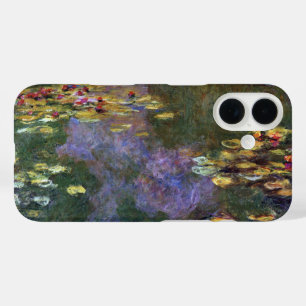 Wasserlilien von Claude Monet, Vintage Naturkunst iPhone 16 Hülle