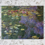 Wasserlilien von Claude Monet, Vintage Naturkunst Puzzle<br><div class="desc">Wasserlilien von Claude Monet ist ein Vintages Impressionismus-Kunstmalerei mit Wasserlilie-Blume in einem Teich im Garten von Monet auf seiner Zuhause in Giverny, Frankreich. Schöne Blume schwimmen im Wasser, und die grünen Weiden reflektieren. Claude Monet malt gerne "en plein air" oder "im Freien". Eine Serie von über 250 Wasserlilien Blume Gemälden,...</div>
