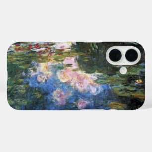 Wasserlilien von Claude Monet, Vintager Garten Kun iPhone 16 Hülle