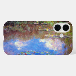 Wasserlilien von Claude Monet, Vintager Impression iPhone 16 Hülle