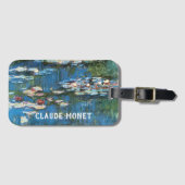 Wasserlilien von Claude Monet, Vintager Impression Gepäckanhänger (Vorderseite (Horizontal))
