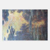 Wasserlilien von Claude Monet, Vintager Impression Geschenkpapier Set (Vorderseite)