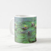 Wasserlilien von Claude Monet, Vintager Impression Kaffeetasse (Vorderseite Links)