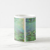 Wasserlilien von Claude Monet, Vintager Impression Kaffeetasse (Mittel)