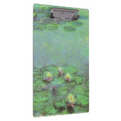 Wasserlilien von Claude Monet, Vintager Impression Klemmbrett (Rechts)