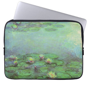 Wasserlilien von Claude Monet, Vintager Impression Laptopschutzhülle