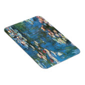 Wasserlilien von Claude Monet, Vintager Impression Magnet (Rechte Seite)