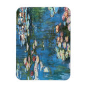 Wasserlilien von Claude Monet, Vintager Impression Magnet (Vertikal)
