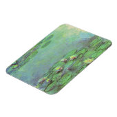Wasserlilien von Claude Monet, Vintager Impression Magnet (Linke Seite)