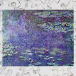 Wasserlilien von Claude Monet, Vintager Impression Puzzle<br><div class="desc">Wasserlilien von Claude Monet ist ein Vintages Impressionismus-Kunstmalerei mit Wasserlilie-Blume in einem Teich im Garten von Monet auf seiner Zuhause in Giverny, Frankreich. Claude Monet malt gerne "en plein air" oder "im Freien". Eine Serie von über 250 Wasserlilien Blume Gemälden, die Monet in den letzten 30 Jahren seines Lebens gemalt...</div>