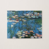 Wasserlilien von Claude Monet, Vintager Impression Puzzle (Horizontal)