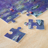Wasserlilien von Claude Monet, Vintager Impression Puzzle (Seite)