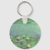 Wasserlilien von Claude Monet, Vintager Impression Schlüsselanhänger (Vorderseite)