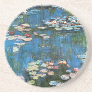Wasserlilien von Claude Monet, Vintager Impression Untersetzer