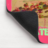 Wasserlilien zerrissene Skizze Mousepad (Ecke)