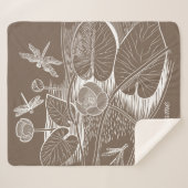 Wasserlilienbraun Sherpadecke (Vorderseite (Horizontal))