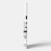 Wasserliliengravur Case-Mate iPhone Hülle (Rückseite / Rechts)