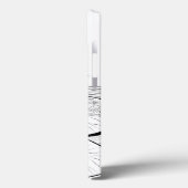 Wasserliliengravur Case-Mate iPhone Hülle (Rückseite / Links)