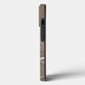 Wasserliliengravur Case-Mate iPhone Hülle (Rückseite / Links)