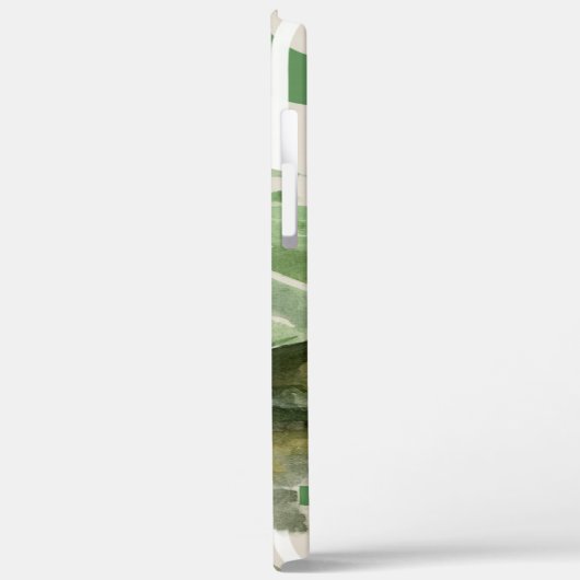 Wasserlilienmuster Case-Mate iPhone Hülle (Rückseite / Links)