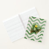 Wasserlilienmuster Notizblock (Innenseite)