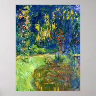 Wasserliliensee in Giverney Poster