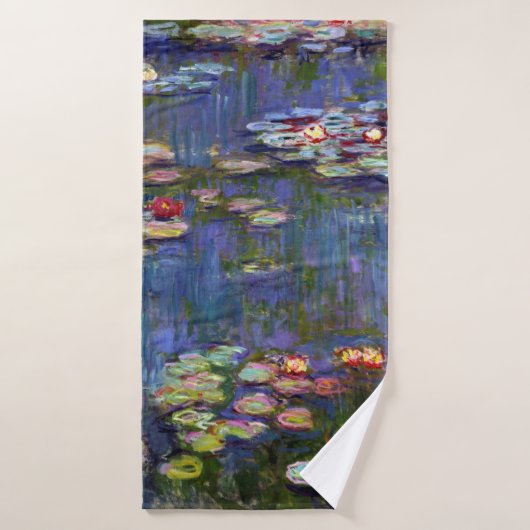Wasserliliensee, Monet Badehandtuch (Badehandtuch)