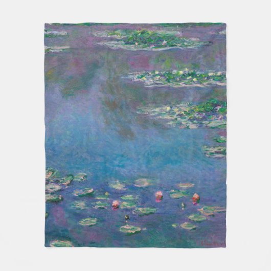 Wasserliliensee, Monet Fleecedecke (Vorderseite)